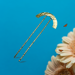 Arc Hair Fork | Brass