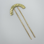 Arc Hair Fork | Brass