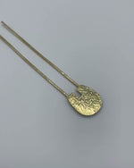 Horseshoe Hair Fork | Brass