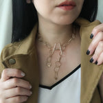 Deva Necklace - Brass